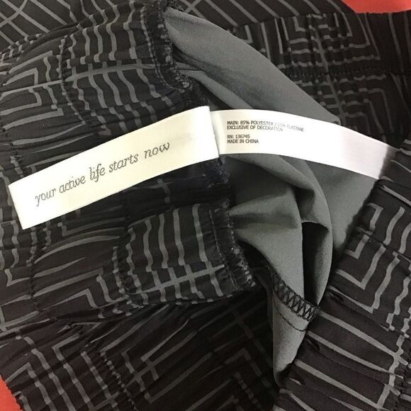 Lorna Jane Life Lia Black & Gray Harem Activewear Pants Size XS - Picture 11 of 12